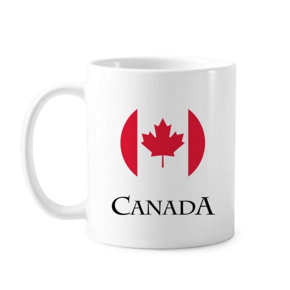 comp Canada North American Maple Vancouver Mug Pottery Cerac Coffee Porcelain Cup Tableware
