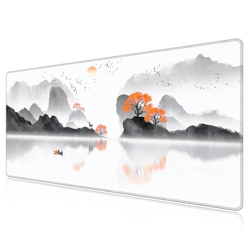 Tapis de bureau paysage LL-COEUR 80x40cm pour un espace gaming propre