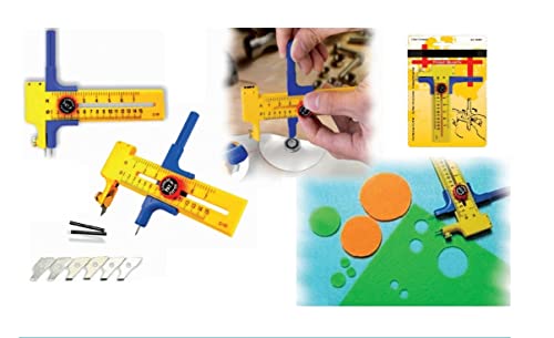 Cutter cortador de círculos, cutter compás, cúter para costura, patchwork y manualidades.