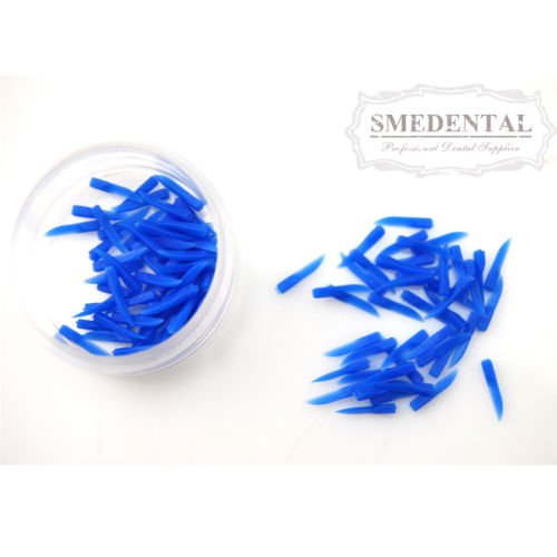 Dental Disposable Wedges Plastic 4 Colors 400 Pcs