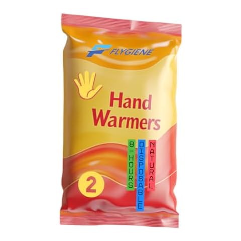 Flygiene Air-Activated Hand Warmers, Disposable 10 Pair Pack Cover