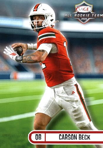 Carson Beck All Rookie Team Special Insert Rookie Card Collectible