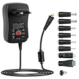 Puissance Universelle Réglable 3V-12V: Ce adaptateur 12v secteur 30W offre une tension de sortie ajustable entre 3V, 4.5V, 5V, 6v, 7.5V, 9v et 12V avec un courant max de 2A (2000mA). Compatible avec une large gamme d'appareils électroniques domestiques. Entrée ac dc 100-240v 50-60hz, connecteur DC 5.5x2.1mm. Parfait pour remplacer une alimentation 12v, 9v ou 5v, c'est un véritable chargeur universel 12 volts au quotidien