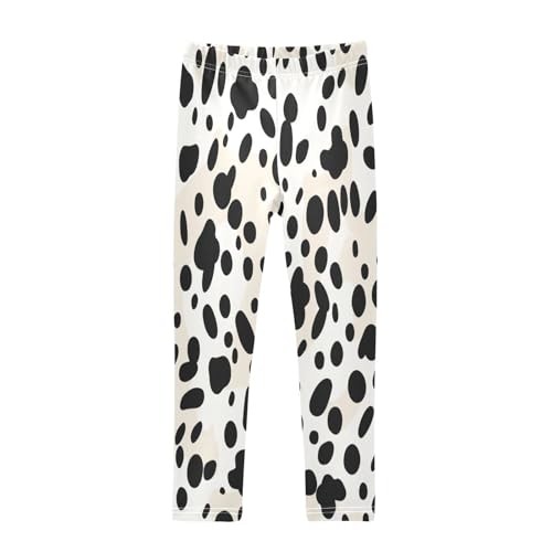Toddler Girls Leggings Printed Yoga Pants Leggings Black Leopard for Kids