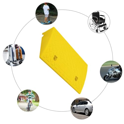 Rampa para motocicleta de PVC resistente y antideslizante miniatura 5