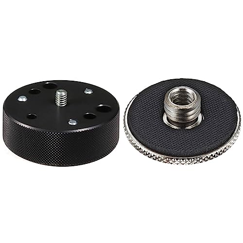 Image of Manfrotto 120 Tripod Head Screw Converter From A 3/8" Female Thread To A 1/4" Male Thread & MN-088LBP Small Adapter - Converts 1/4" Female to 3/8" Male