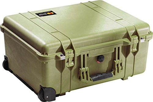 Pelican 1560 Case With Padded Dividers (OD Green) - Pelican