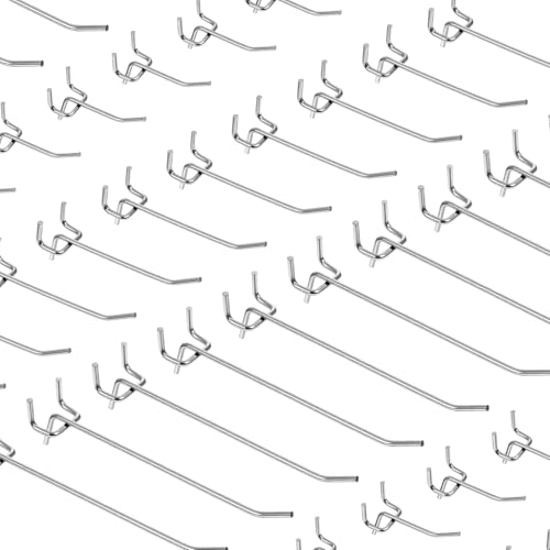 120pcs Pegboard Accessories Organizer Kit Peg Board Hooks Assortment for