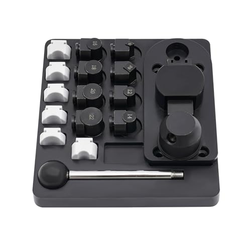 Juego de herramientas para doblar anillos, herramientas para hacer joyas para 12/14/16/18/20/22 mm pendiente anillo doblador máquina Juego de herramientas para doblar anillos, herramientas para hacer joyas para 12/14/16/18/20/22 mm pendiente anillo doblador máquina