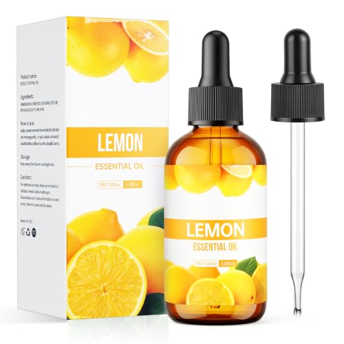 AOOSA Aceites Esenciales Limon, 100ml Aceites Esenciales Naturales