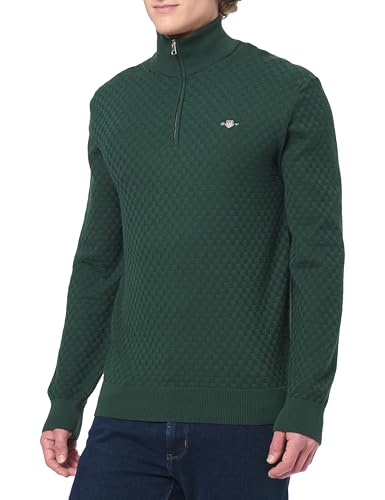 Vestibilità Regular Fit con collo a mezza zip, pensato per layering e utilizzo quotidiano smart-casual