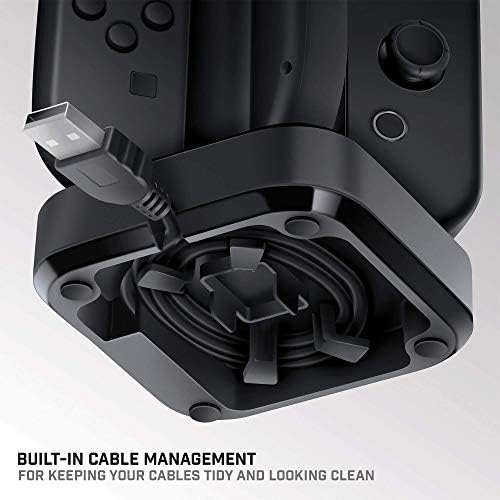 Underside of Bionik Tetra Power showing cable management