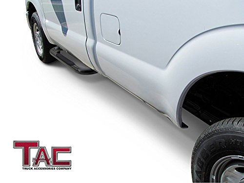 Estribos laterales negros TAC para Dodge Ram 1994-2002 miniatura 2