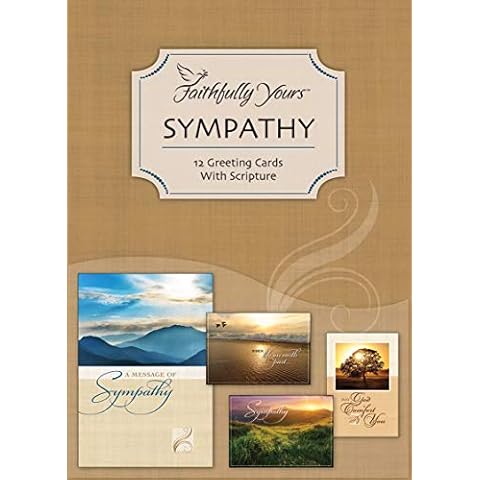 Faithfully Yours 166985 Sympathy Card-Boxed - Precious Memories - Box of 12 Cover