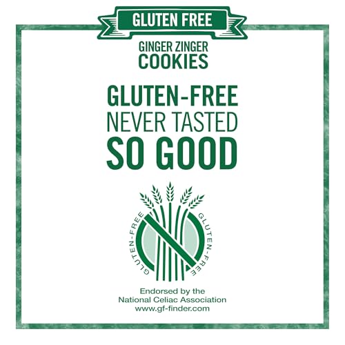 Image of Tate's Bake Shop Gluten Free Ginger Zinger Cookies, 7 oz