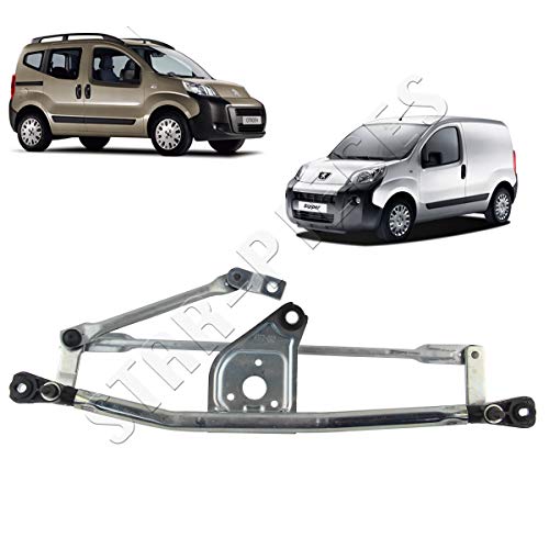 Mécanisme essuie glace sans moteur pour Nemo Fiorino Qubo Bipper depuis 2007