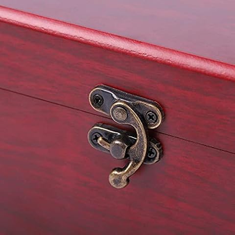 12 PCS XIAOBUU Vintage Jewelry Box Latch Hooks Cover