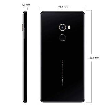 Xiaomi Mi Mix2 6GB/64GB ブラック 新品同様 xiaomi-mi-mix-2-5-99-inch-6gb-