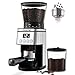AMZCHEF Macina Caffe' Elettrico | Macina Caffe' elettrico Regolabile con 30 Livelli di Macinatura | Macina Caffe' Elettrico per Moka Espresso Professionale | Coffee Grinder con LCD e Timer Digitale immagine