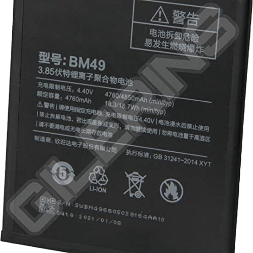 Image of Original BM49 Battery for Mi Max Battery with 6 Month Warranty**** (E78)