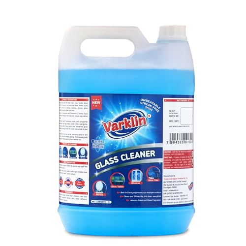 Image of Glass and Surface Cleaner 5Ltr | All-Purpose Glass Cleaner for Car, Kitchen, and Household Surfaces | Streak-Free Shine | Powerful All-Purpose Glass Cleaning Formula