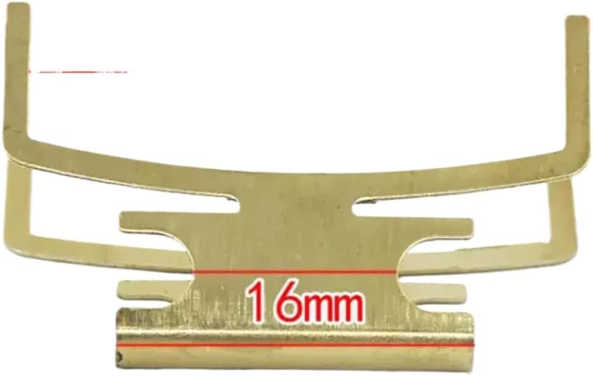 Metal Separator Clip for Rear Brake Pads Compatible with 50cc Motorcycle and Scooter Models Including Tailg(pad and clip)