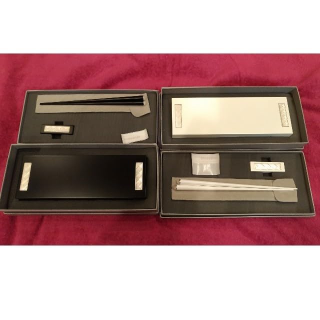 Amazon.co.jp: Laliqueラリック白黒箸置きメニューすしトレープレート  