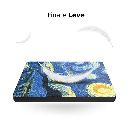 Capa para Kindle Oasis 2019-2022 (aparelho com temperatura de luz ajustável) - Azul Escuro