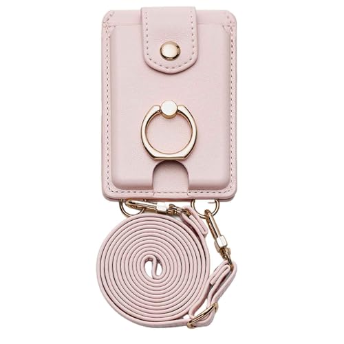 Cartera para teléfono móvil con tarjetero para llevar dinero e identificación