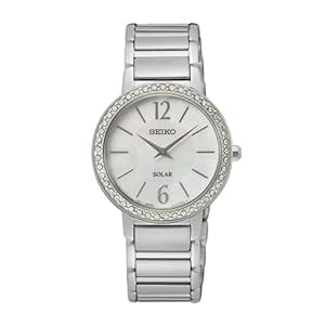 SEIKO Stainless Steel Hardlex Cry Quartz Ladies Watch SUP467