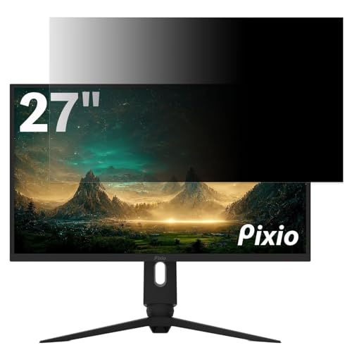 Pixio PX277 Pro 27�C���` 16:9 �Ή� �`�����h�~�t�B���� �v���C�o�V�[�t�B���^�[ �u���[���C�g�J�b�g ���˖h�~ PC �p�\�R�� ���j�^�[ �̂������h�~ ��ʕی� �ی�V�[�g ���E�ȒP ���ʎg�p