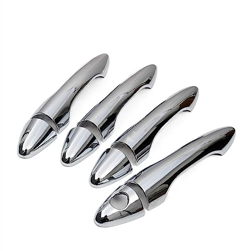 Garniture poignée de porte Tucson IX35 chrome look carbone tuning