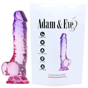 Adam & Eve Sunset Dreams Dildo 7.5 in. Multicolor...