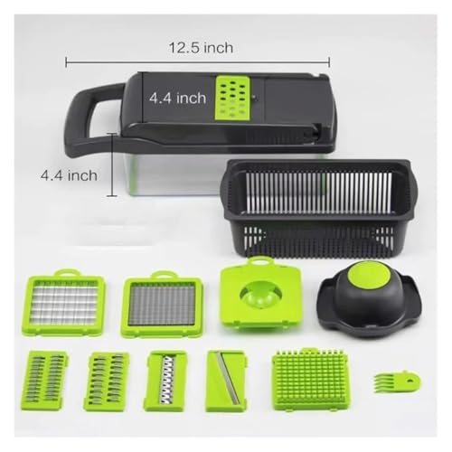 Set Cortador Vegetales Multihojas para Cocina miniatura 6
