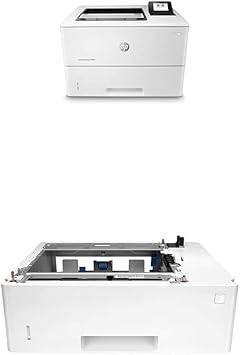 Amazon.com: HP Laserjet Enterprise M507dn con un año, al siguiente día  laborable, garantía in situ (1PV87A) con bandeja de alimentación adicional  de 550 hojas (F2A72A), compatible con Alexa : Electrónica