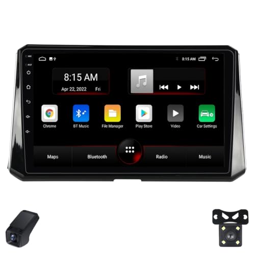Genérico Autoestéreo para Toyota Corolla 12 E210 XP210 2018-2023 Android CarPlay con Pantalla táctil de 9 Pulgadas 1280×720 Autoestéreo/SWC/Bluetooth/FM Am RDS DSP/Wi-Fi/GPS/ADAS DVR(A,L10)