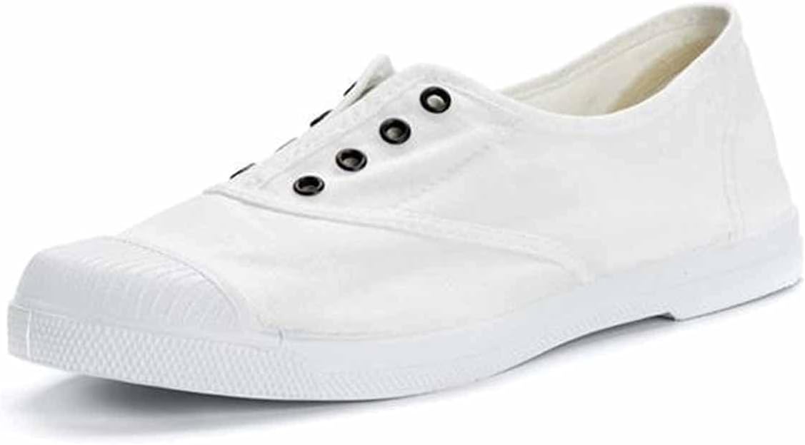 Scarpe Natural World In Tela Bianca - Suola In Gomma, Vegan, Fatte In Spagna - Foto 12