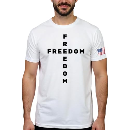 Freedom T-Shirt, Thank You Memorial Hero Unisex T-Shirt Black/White