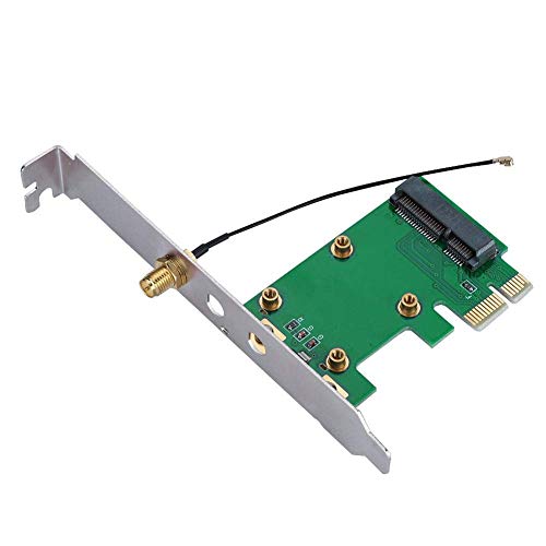 Tarjeta Adaptadora de Red PCIe - Convertidor de PCI Express a Mini PCI Express para PC de escritorio miniatura 7
