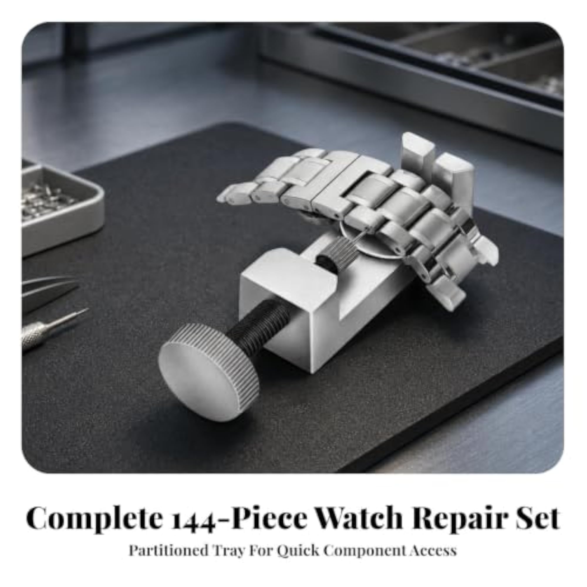 Sturdy Timepiece Band Adjustment Tool Kit