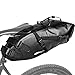 Jeebel Sacoche de Selle de Vélo, Sac de Arrière Vélo Sacoche de Selle de Rangement Universel Étanche de Sport 10L avec Sangles Velcro Boucles Poche de Siège Pour Vélo Route de VTT BMX MTB, Noir