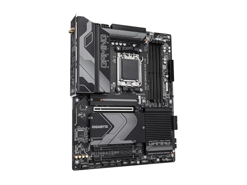 Image of GIGABYTE X670 Gaming X AX AMD AM5 ATX Motherboard, Support Ryzen 9000 /8000 /7000 Series, DDR5, 14+2+2 Power Phase, 4X M.2, PCIe 5.0, USB-C 3.2 Gen 2x2, WIFI6E, 2.5GbE, EZ-Latch, Q-Flash, Smart Fan 6