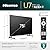 Hisense 75-Inch Class U7 Series Mini-LED ULED 4K UHD Google Smart TV (75U7K) - QLED, Native 144Hz, 1000-Nit, Dolby Vision IQ, Full Array Local Dimming, Game Mode Pro, Alexa Compatibility