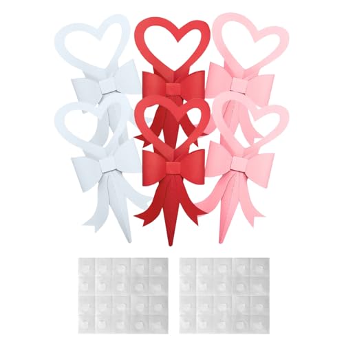 HOOLRZI Caja De Regalo para Flores Chocolates Y Joyas con Diseños De Lazos Decorativos Adecuada para Varios Regalos Caja Hecha a Mano