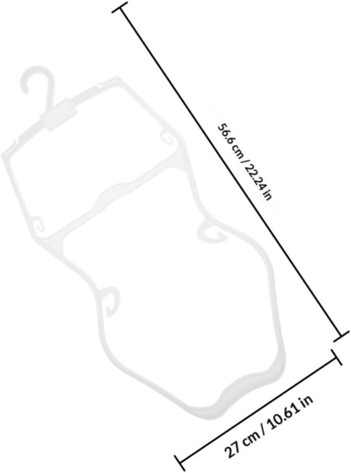 Clothes Hangers 10pcs Swimsuit Organizer Plastic White Clothing Hangers for Nursery Closet and Bikini Display