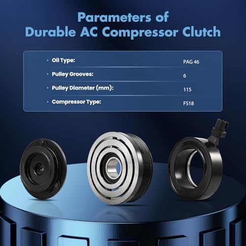 Image of ECCPP A /C Compressor Clutch 2006-2010 Fit for Ford Explorer 4.0L AC Clutch