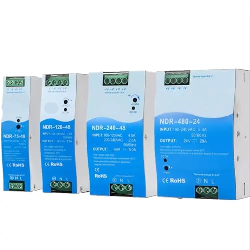 Bloc alimentation 24V 120W NDR transformateur SMPS entrée 100V-220V