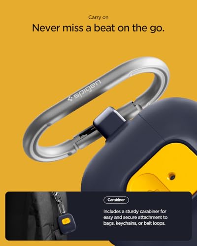 Image of Spigen for AirPods Pro 3 Case, Carabiner Included, Sleek Design, Light & Compact Cover, (Nano Pop) - Blueberry Navy