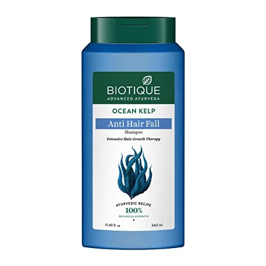 Biotique Bio Kelp Protein Shampoo for Falling Hair Intensive Hair Regrowth Treatment, 340ml