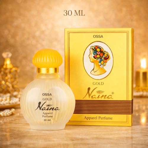 Image of Ossa Gold Naina Perfume for Women, 3x30ML | Long Lasting Perfume | Musky Ambery Fragrance | Premium Daily Scent for All-Day Freshness, Confidence & Elegant Feminine Appeal